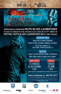 Concours Nuits Blues Laurentides 2014