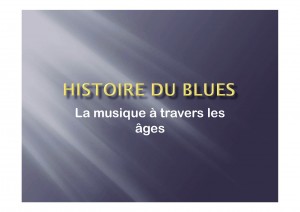 Couverture du document Histoire du Blues